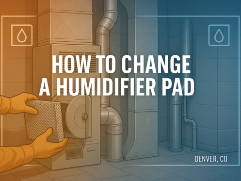 How to Change a Humidifier Pad | High 5 Plumbing, Heating, Cooling & Electric