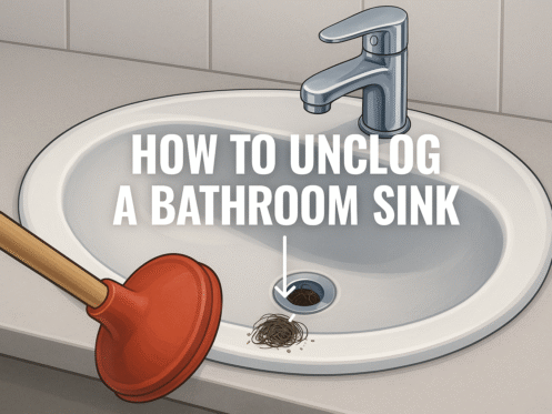 How to Unclog a Bathroom Sink | High 5 Plumbing, Heating, Cooling & Electric